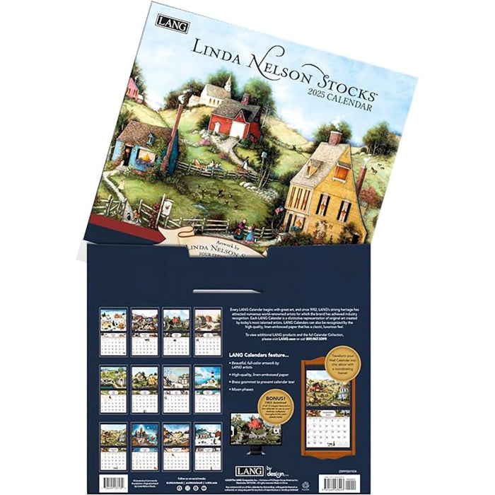 Lang : Linda Nelson Stocks 2025 Wall Calendar - Lang : Linda Nelson Stocks 2025 Wall Calendar