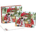 Lang : Red Truck & Snowman Boxed Christmas Cards (18 pack) - Lang : Red Truck & Snowman Boxed Christmas Cards (18 pack)