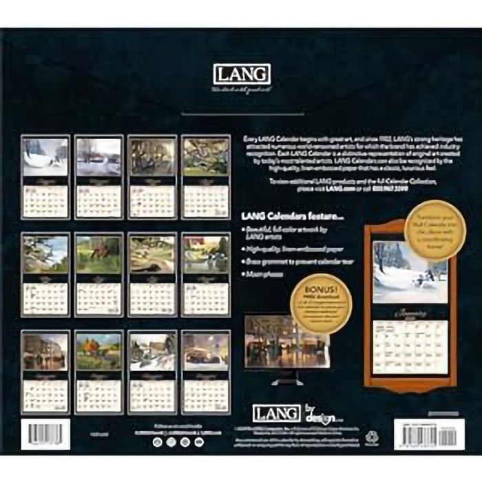 Lang : Treasured Times by D.R. Laird 2025 Wall Calendar - Lang : Treasured Times by D.R. Laird 2025 Wall Calendar