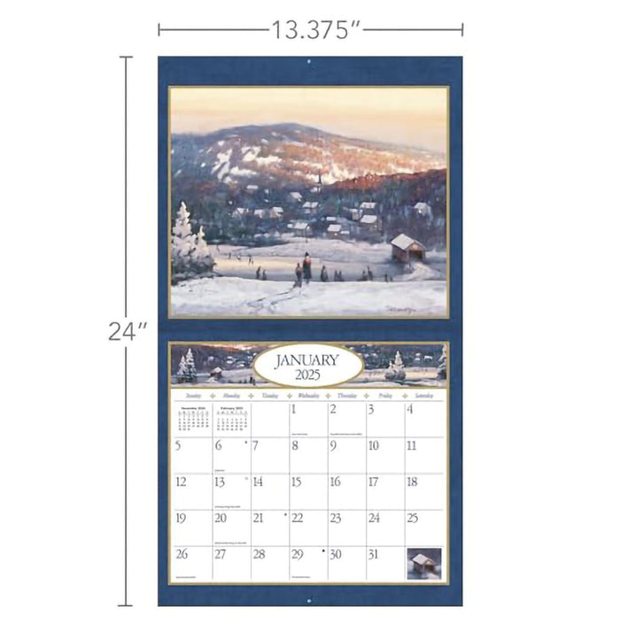 Lang : WAmerican Dream by Paul Landry 2025 Wall Calendar - Lang : WAmerican Dream by Paul Landry 2025 Wall Calendar