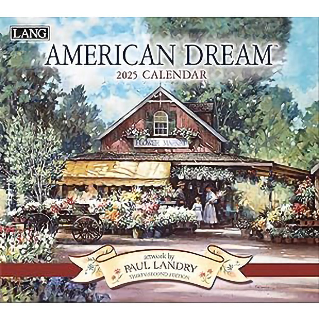 Lang WAmerican Dream by Paul Landry 2025 Wall Calendar Annies