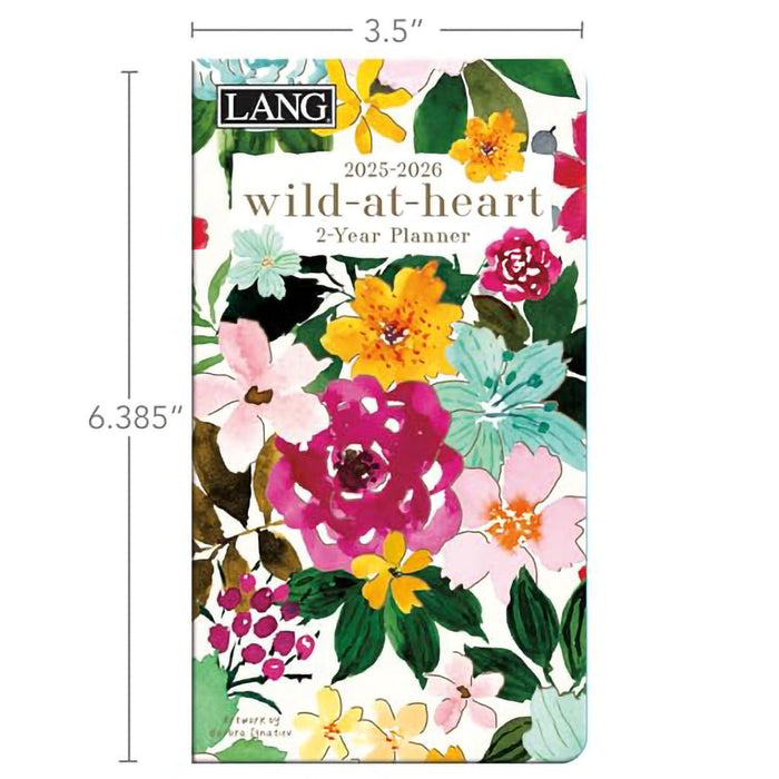 Lang : Wild at Heart 2025 2 Year Pocket Planner by Barbra Ignatiev - Lang : Wild at Heart 2025 2 Year Pocket Planner by Barbra Ignatiev