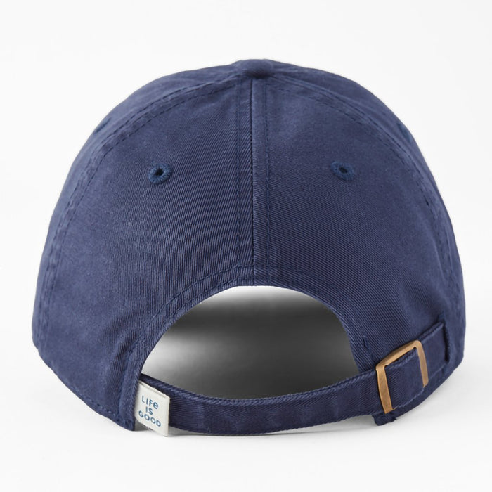 Life Is Good : Coin Tattered Chill Cap in Darkest Blue - Life Is Good : Coin Tattered Chill Cap in Darkest Blue