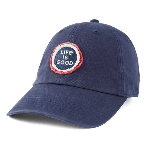 Life Is Good : Coin Tattered Chill Cap in Darkest Blue - Life Is Good : Coin Tattered Chill Cap in Darkest Blue