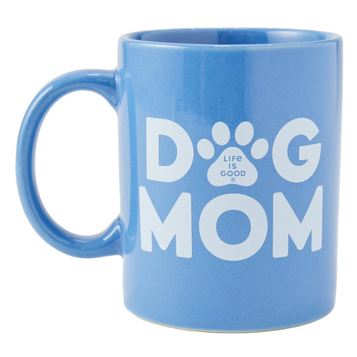 Life Is Good : Dog Mom Jake's Mug in Cornflower Blue - Life Is Good : Dog Mom Jake's Mug in Cornflower Blue