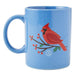 Life Is Good : Holiday Cardinal Jake's Mug in Cornflower Blue - Life Is Good : Holiday Cardinal Jake's Mug in Cornflower Blue