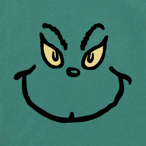 Life Is Good : Men's Grinch Grin - Long Sleeve Crusher Tee - Life Is Good : Men's Grinch Grin - Long Sleeve Crusher Tee