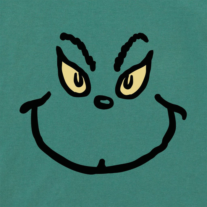 Life Is Good : Men's Grinch Grin - Long Sleeve Crusher Tee - Life Is Good : Men's Grinch Grin - Long Sleeve Crusher Tee