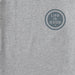 Life Is Good : Men's LIG Wordmark Stack Long Sleeve Crusher Tee in Heather Gray - Life Is Good : Men's LIG Wordmark Stack Long Sleeve Crusher Tee in Heather Gray