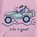 Life Is Good : Women's Jackie Off Road - Crusher T-Shirt - Life Is Good : Women's Jackie Off Road - Crusher T-Shirt