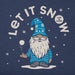 Life Is Good : Women's Let It Snow Gnome Long Sleeve Crusher Tee - Life Is Good : Women's Let It Snow Gnome Long Sleeve Crusher Tee - Annies Hallmark and Gretchens Hallmark, Sister Stores