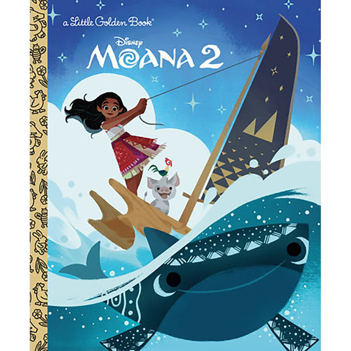 Little Golden Book : Moana 2 - Disney - Little Golden Book : Moana 2 - Disney