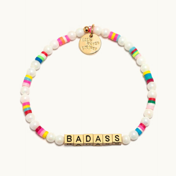 Little Words Project : Badass -Gold Beads - Little Words Project : Badass -Gold Beads