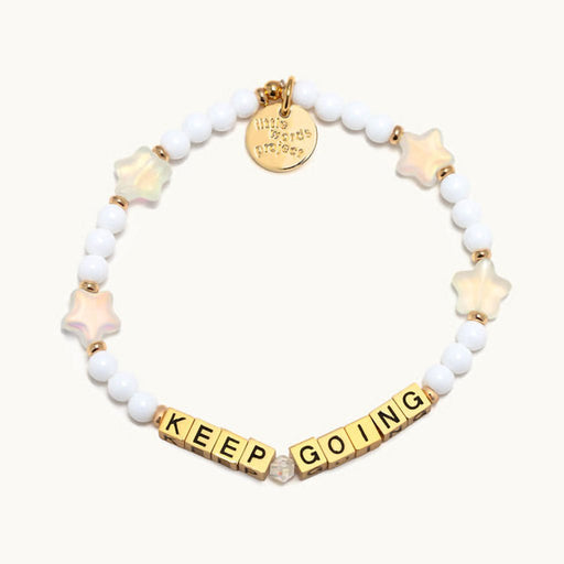 Little Words Project : Keep Going -Gold Beads - Little Words Project : Keep Going -Gold Beads