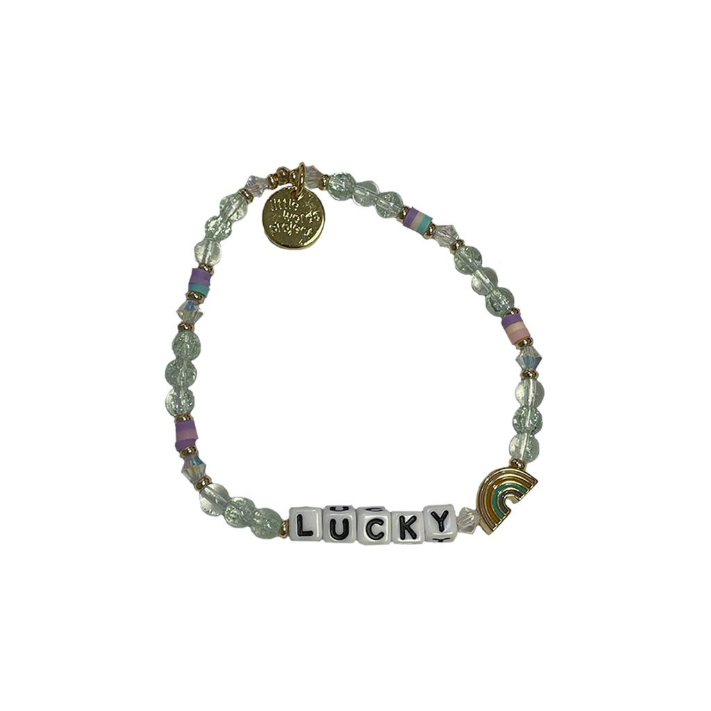 Little Words Project : Lucky -Be Charmed -White - Annies Hallmark and