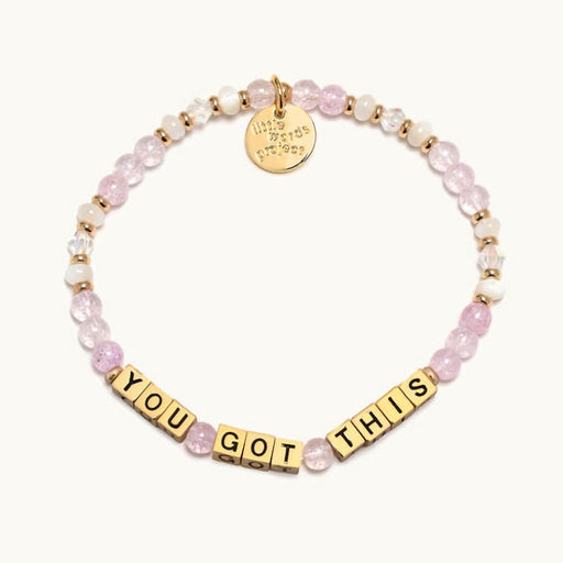 Little Words Project : You Got This -Gold Beads - Little Words Project : You Got This -Gold Beads