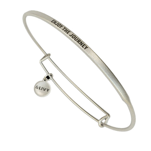 &Livy : Posy Enjoy The Journey Bangle - &Livy : Posy Enjoy The Journey Bangle