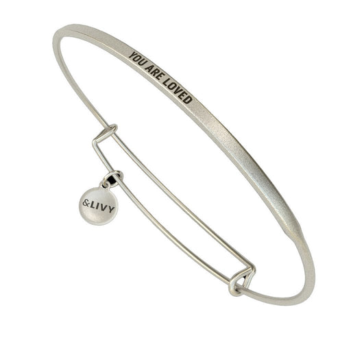 &Livy : Posy You Are Loved Bangle - &Livy : Posy You Are Loved Bangle