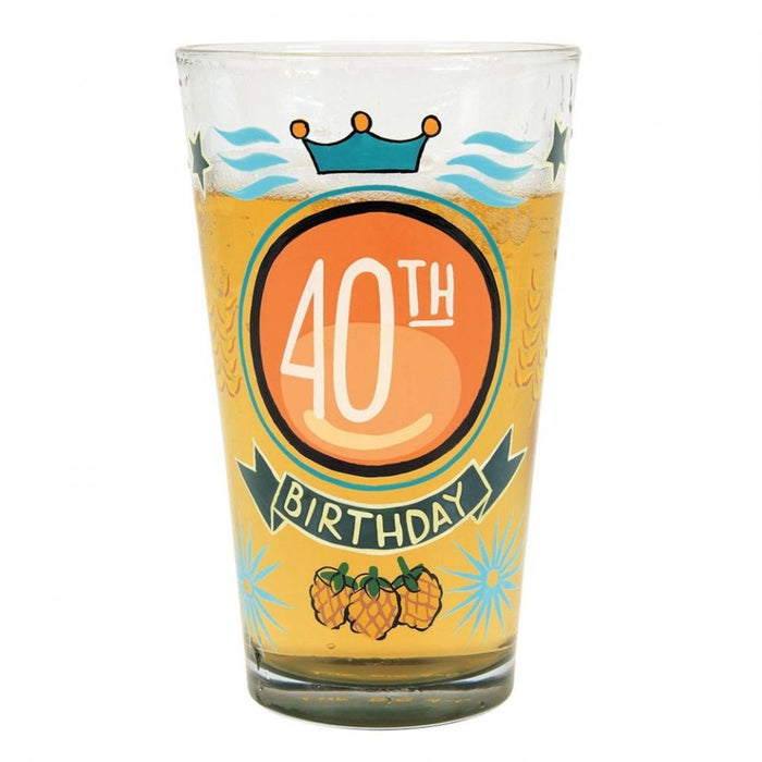 Lolita : 40th Birthday Pint Glass - Lolita : 40th Birthday Pint Glass