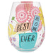 Lolita : Best Mom Stemless Wine Glass - Lolita : Best Mom Stemless Wine Glass