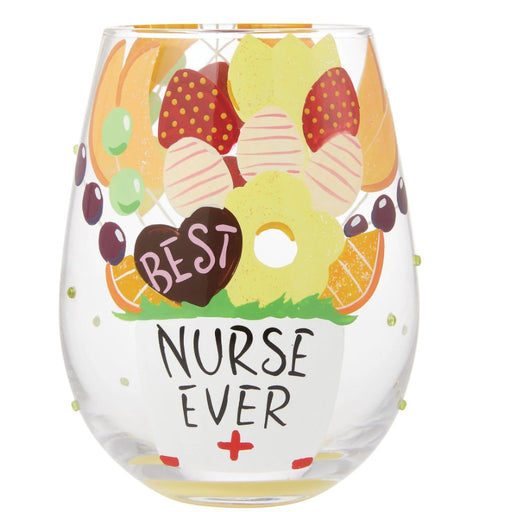 Lolita : Best Nurse Stemless Wine Glass - Lolita : Best Nurse Stemless Wine Glass