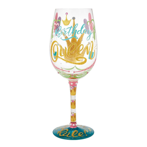 Lolita : Birthday Queen Wine Glass - Lolita : Birthday Queen Wine Glass