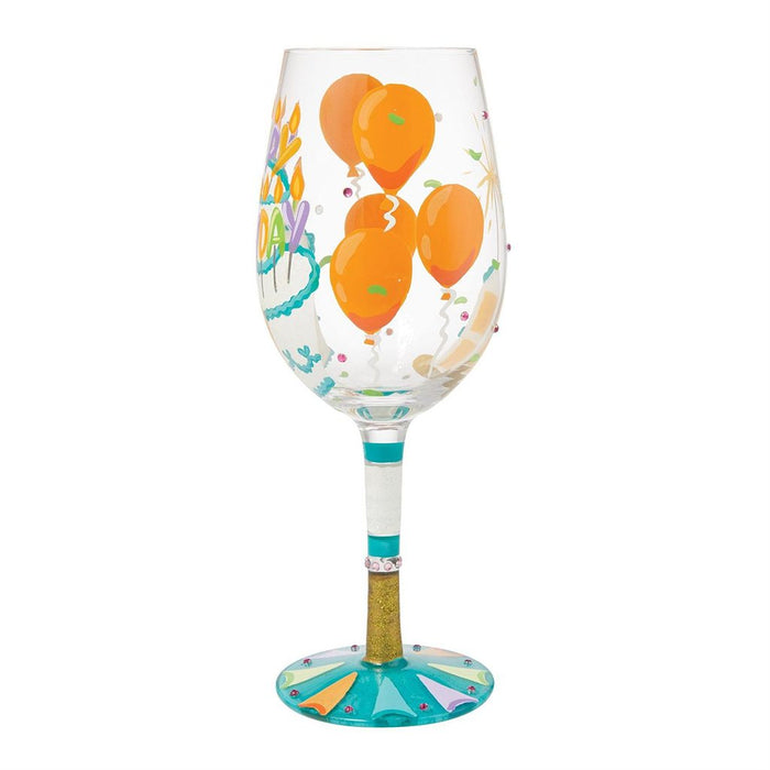 Lolita : Birthday Slice Wine Glass - Lolita : Birthday Slice Wine Glass