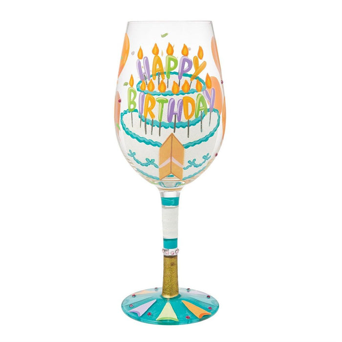 Lolita : Birthday Slice Wine Glass - Lolita : Birthday Slice Wine Glass