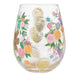 Lolita : Happy 70th Stemless Wine Glass - Lolita : Happy 70th Stemless Wine Glass