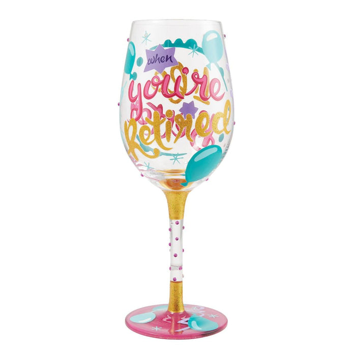 Lolita : Life When Retired Wine Glass - Lolita : Life When Retired Wine Glass