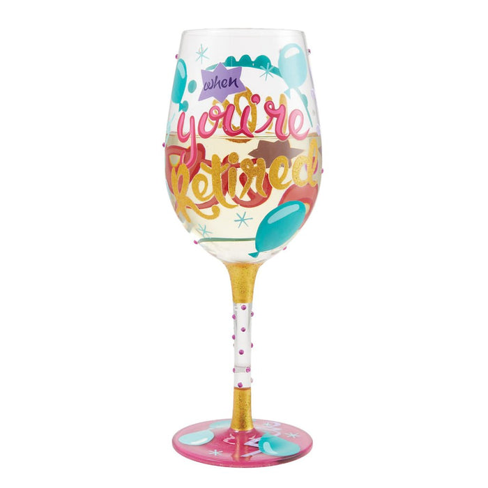 Lolita : Life When Retired Wine Glass - Lolita : Life When Retired Wine Glass