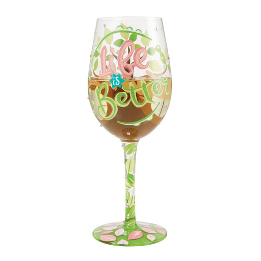Lolita : Life With Family Wine Glass - Lolita : Life With Family Wine Glass