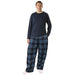 Lounge Pants - Men's Fleece PJ Bottoms - Mountain Lodge Plaid - Lounge Pants - Men's Fleece PJ Bottoms - Mountain Lodge Plaid