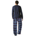 Lounge Pants - Men's Fleece PJ Bottoms - Mountain Lodge Plaid - Lounge Pants - Men's Fleece PJ Bottoms - Mountain Lodge Plaid