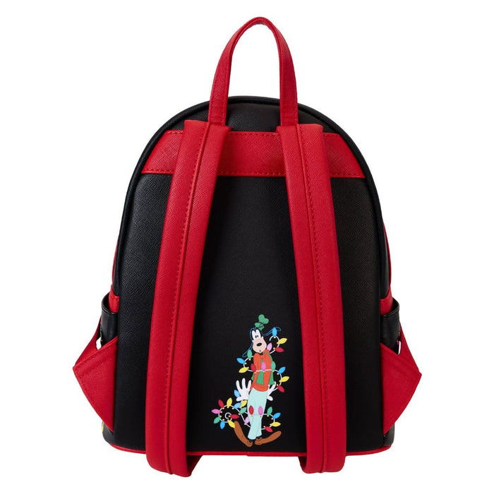 Loungefly : Disney Mickey & Friends Christmas Light Decorations Light Up Mini Backpack - Loungefly : Disney Mickey & Friends Christmas Light Decorations Light Up Mini Backpack