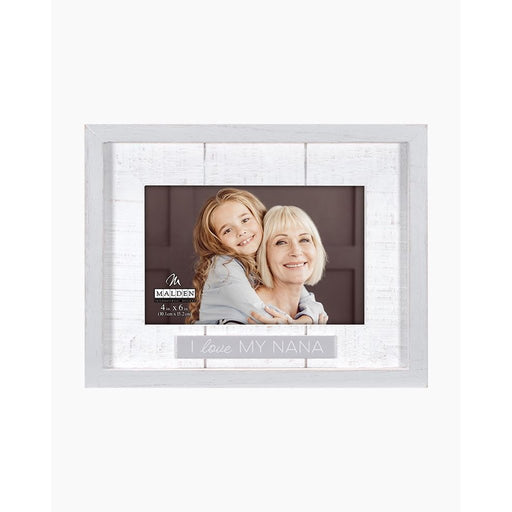 Malden : I Love My Nana Rustic Matted Photo Frame 4x6 - Malden : I Love My Nana Rustic Matted Photo Frame 4x6