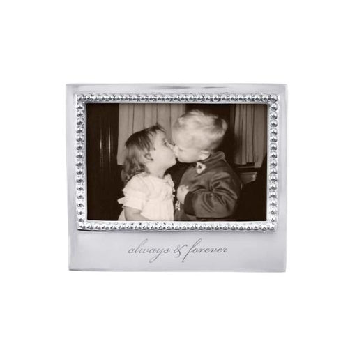 Mariposa : Always & Forever Beaded 4x6 Frame - Mariposa : Always & Forever Beaded 4x6 Frame