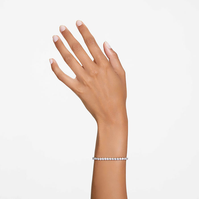 Swarovski - Bracelet - Rhodium plated - swarovski near me - swarovski jewelry - swarovski tennis bracelet - tennis bracelet  - Gifts for her - gift shop 