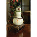 Meadowbrooke Gourds : Medium Tall Lit Snowman - Meadowbrooke Gourds : Medium Tall Lit Snowman