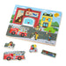 Melissa & Doug : Around the Fire Station Sound Puzzle - 8 Pieces - Melissa & Doug : Around the Fire Station Sound Puzzle - 8 Pieces