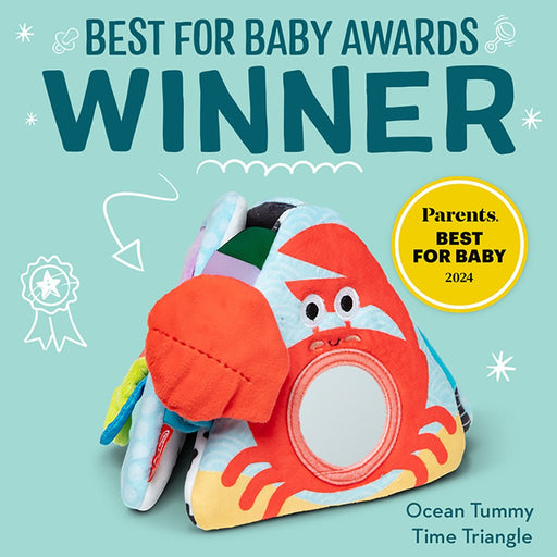 Melissa & Doug : Ocean Tummy Time Triangle Baby Toy - Melissa & Doug : Ocean Tummy Time Triangle Baby Toy