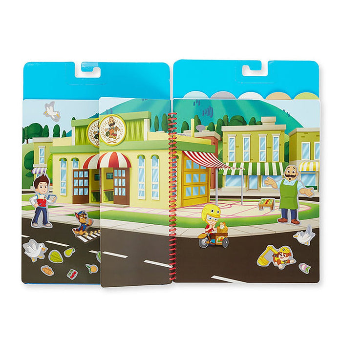 Melissa & Doug : PAW Patrol Restickable Stickers Flip - Flap Pad - Adventure Bay - Melissa & Doug : PAW Patrol Restickable Stickers Flip - Flap Pad - Adventure Bay