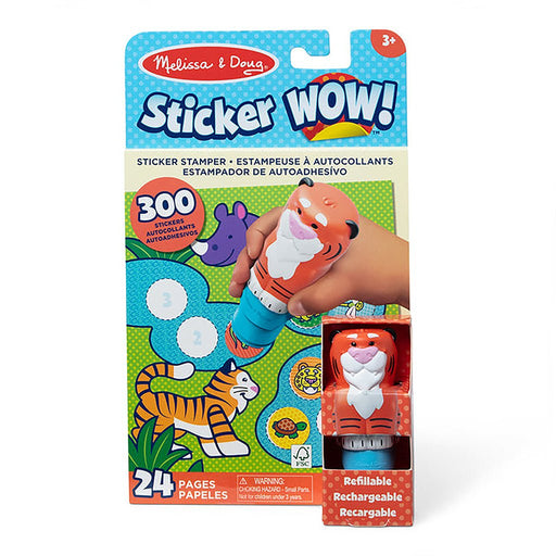 Melissa & Doug : Sticker WOW!™ Activity Pad & Sticker Stamper - Tiger - Melissa & Doug : Sticker WOW!™ Activity Pad & Sticker Stamper - Tiger