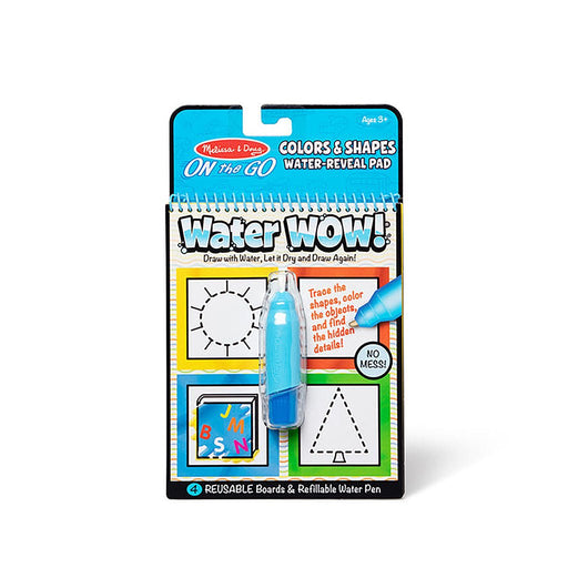 Melissa & Doug : Water Wow! Water - Reveal Pad - Colors, Shapes - Melissa & Doug : Water Wow! Water - Reveal Pad - Colors, Shapes