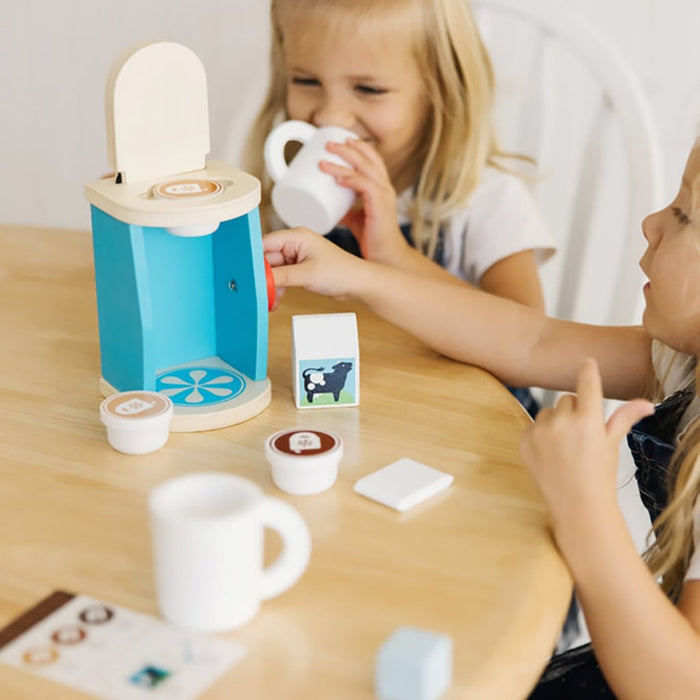 Melissa & Doug : Wooden Brew & Serve Coffee Set - Melissa & Doug : Wooden Brew & Serve Coffee Set