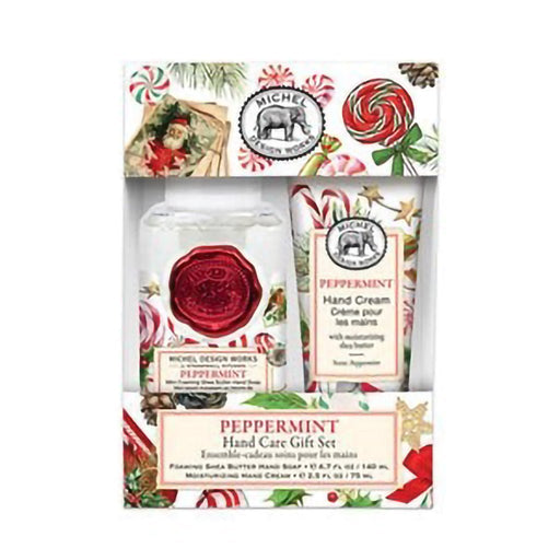 Michel Design Works : Peppermint Hand Care Gift Set - Michel Design Works : Peppermint Hand Care Gift Set