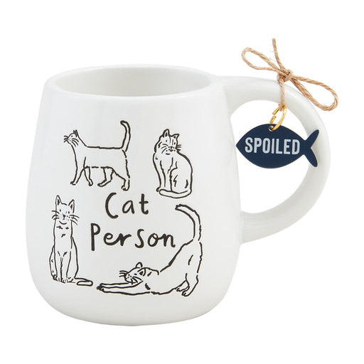 Mud Pie : Cat Person Resist Cat Mug - Mud Pie : Cat Person Resist Cat Mug