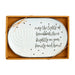 Mud Pie : Hanukkah Sentiment Plate - Mud Pie : Hanukkah Sentiment Plate