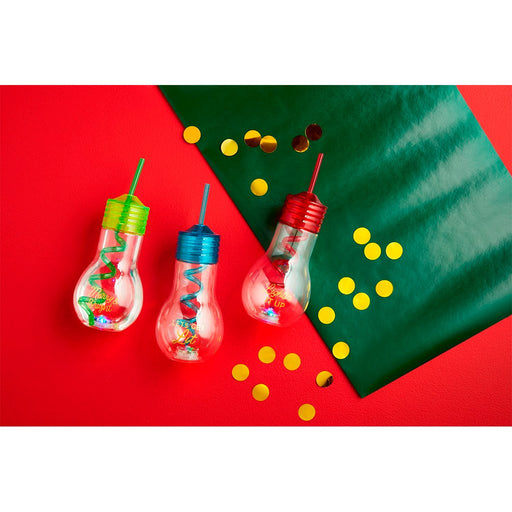 Mud Pie : Holiday Light Bulb Tumblers - Mud Pie : Holiday Light Bulb Tumblers