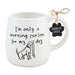 Mud Pie : Morning Person Resist Dog Mug - Mud Pie : Morning Person Resist Dog Mug